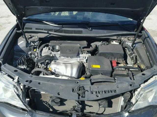 4T1BF1FK9CU009715 - 2012 TOYOTA CAMRY BASE GRAY photo 7