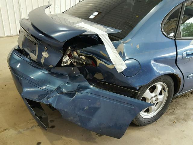 1FAHP53214A173623 - 2004 FORD TAURUS SE BLUE photo 9