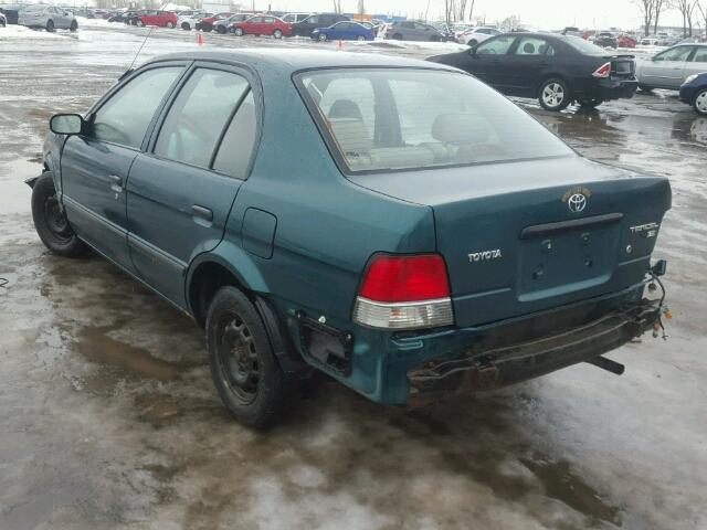 JT2BC53L0X0372962 - 1999 TOYOTA TERCEL CE GREEN photo 3