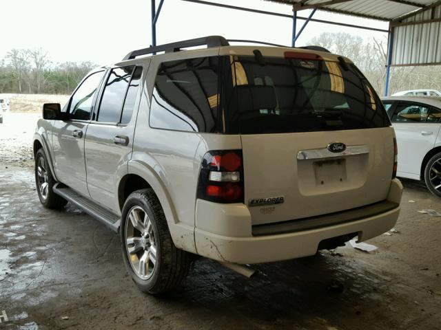 1FMEU63EX9UA35974 - 2009 FORD EXPLORER X WHITE photo 3