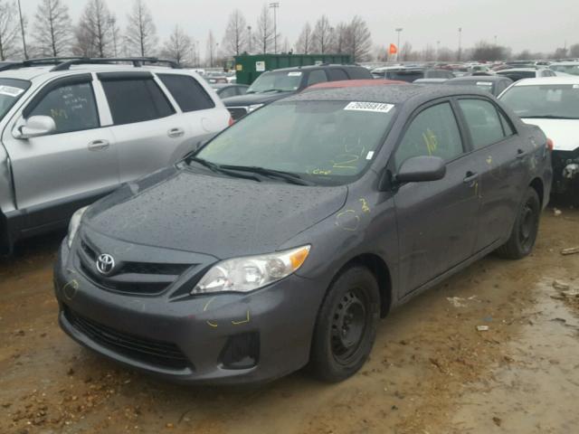 2T1BU4EE5BC621980 - 2011 TOYOTA COROLLA BA GRAY photo 9