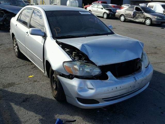 1NXBR32E76Z622245 - 2006 TOYOTA COROLLA CE SILVER photo 1