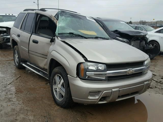 1GNDT13S222252598 - 2002 CHEVROLET TRAILBLAZE SILVER photo 1