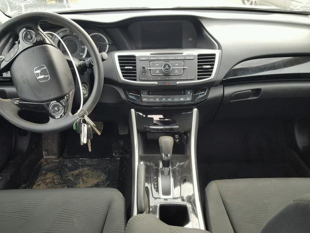 1HGCR2F33HA080305 - 2017 HONDA ACCORD LX GRAY photo 9