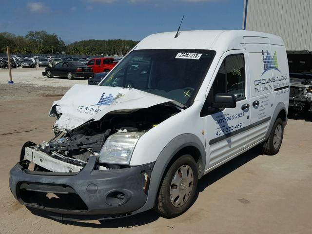 NM0LS7AN2DT156486 - 2013 FORD TRANSIT CO WHITE photo 2