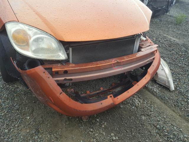 1G1AL55FX77291994 - 2007 CHEVROLET COBALT LT ORANGE photo 9