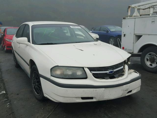 2G1WF52E939376598 - 2003 CHEVROLET IMPALA WHITE photo 1