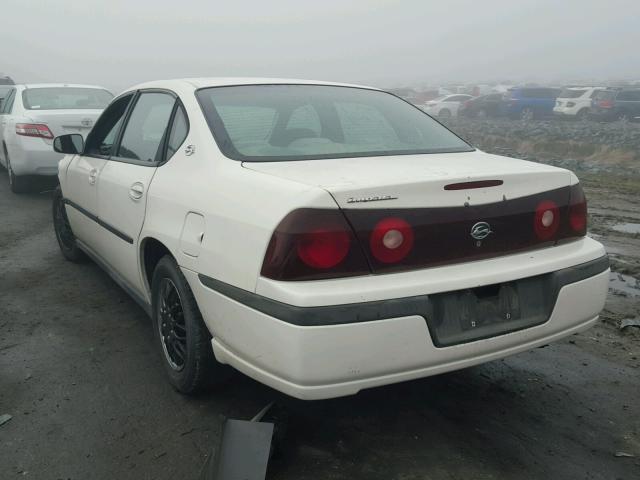 2G1WF52E939376598 - 2003 CHEVROLET IMPALA 白色 照片 3