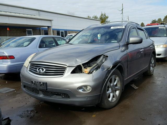 JNKAJ09F98M361609 - 2008 INFINITI EX35 BASE GRAY photo 2