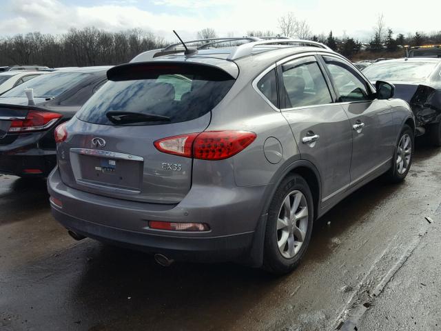 JNKAJ09F98M361609 - 2008 INFINITI EX35 BASE GRAY photo 4