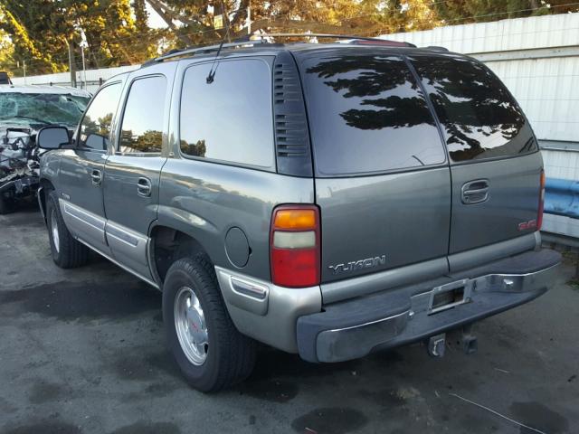 1GKEK13T0YJ180229 - 2000 GMC YUKON GRAY photo 3