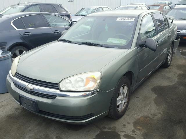 1G1ZT54855F196672 - 2005 CHEVROLET MALIBU LS მწვანე ფოტო 2
