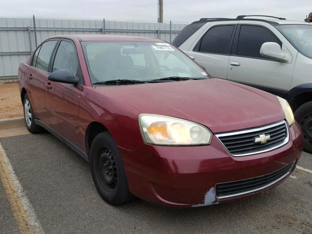 1G1ZS51F46F298035 - 2006 CHEVROLET MALIBU LS 栗色 照片 1