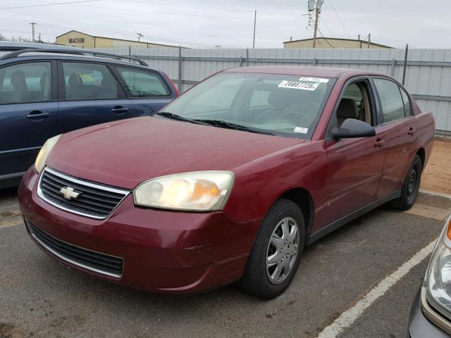 1G1ZS51F46F298035 - 2006 CHEVROLET MALIBU LS 栗色 照片 2