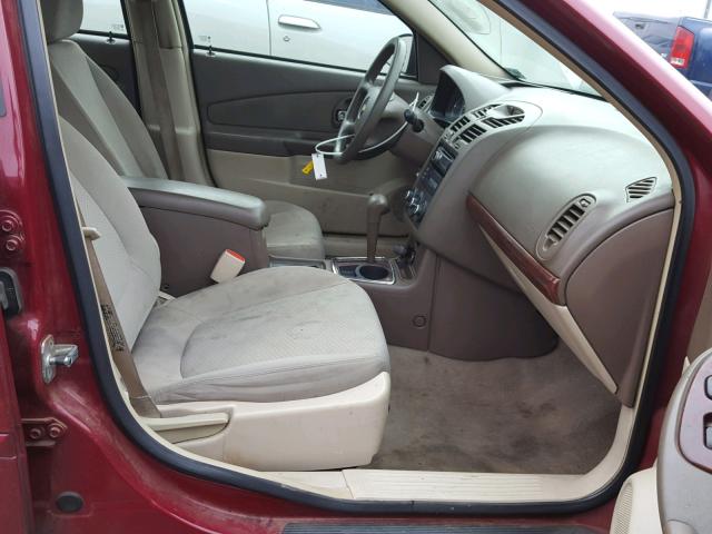 1G1ZS51F46F298035 - 2006 CHEVROLET MALIBU LS 栗色 照片 5