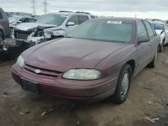 2G1WL52MXX9246416 - 1999 CHEVROLET LUMINA BAS MAROON photo 2