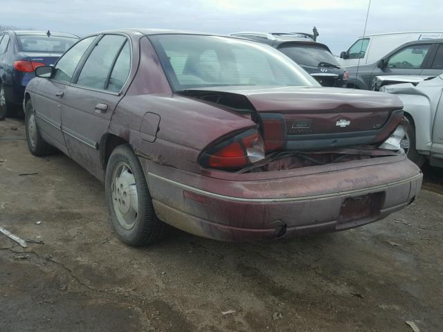 2G1WL52MXX9246416 - 1999 CHEVROLET LUMINA BAS MAROON photo 3