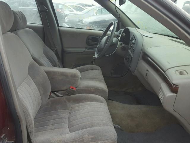 2G1WL52MXX9246416 - 1999 CHEVROLET LUMINA BAS 栗色 照片 5