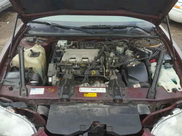 2G1WL52MXX9246416 - 1999 CHEVROLET LUMINA BAS 栗色 照片 7