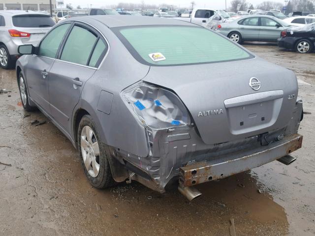 1N4AL21E28C222007 - 2008 NISSAN ALTIMA 2.5 GRAY photo 3