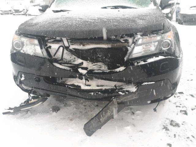 2HNYD28239H004457 - 2009 ACURA MDX BLACK photo 9