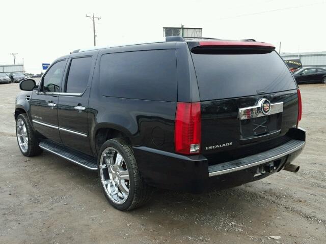 1GYFK66867R197261 - 2007 CADILLAC ESCALADE E BLACK photo 3