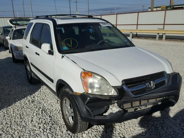 JHLRD78832C083989 - 2002 HONDA CR-V EX WHITE photo 1