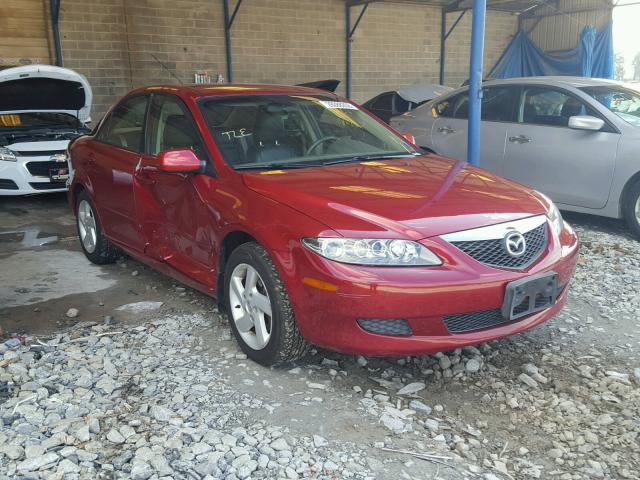 1YVFP80C545N83991 - 2004 MAZDA 6 I BURGUNDY photo 1