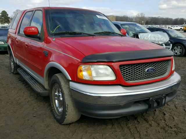 1FTRW07L41KC13822 - 2001 FORD F150 SUPER RED photo 1