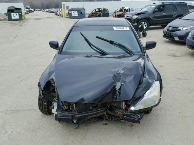 1HGCM72254A015684 - 2004 HONDA ACCORD LX BLACK photo 7