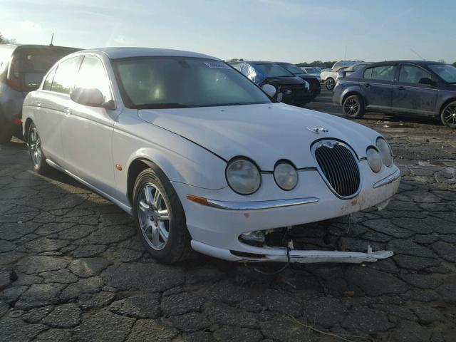 SAJEA01T23FM61683 - 2003 JAGUAR S-TYPE WHITE photo 1