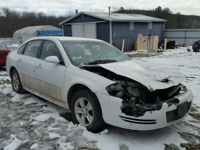 2G1WF5E3XD1254925 - 2013 CHEVROLET IMPALA LS WHITE photo 1