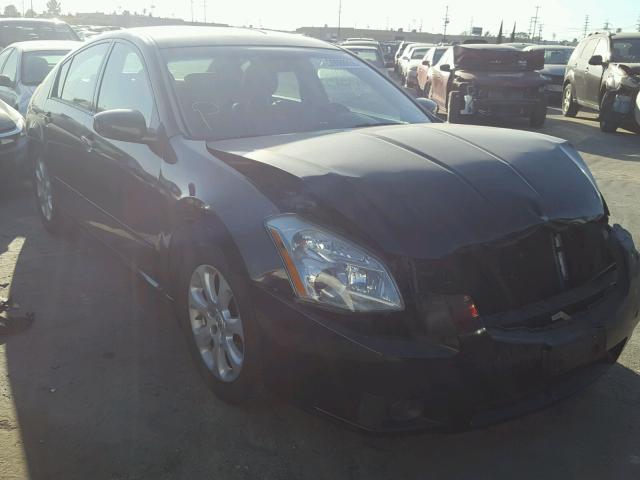 1N4BA41E37C841543 - 2007 NISSAN MAXIMA SE BLACK photo 1