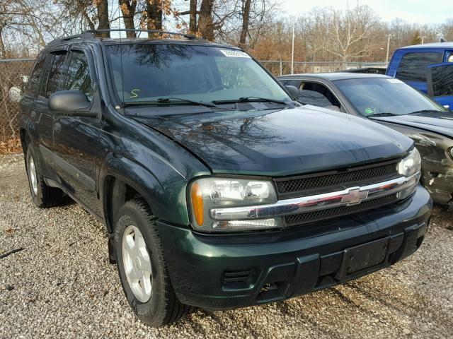 1GNDT13S532312343 - 2003 CHEVROLET TRAILBLAZE GREEN photo 1