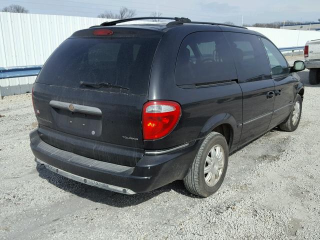 2A8GP54L16R906337 - 2006 CHRYSLER TOWN & COU BLACK photo 4