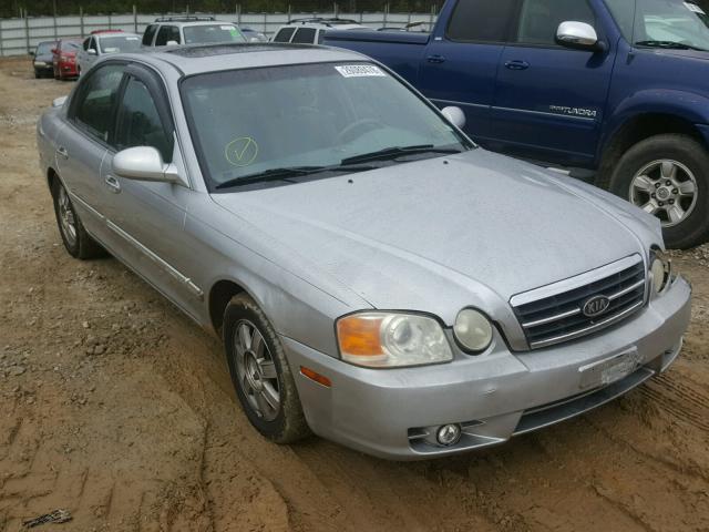 KNAGD126145365934 - 2004 KIA OPTIMA LX SILVER photo 1