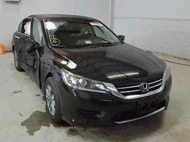 1HGCR2F34FA183049 - 2015 HONDA ACCORD LX BLACK photo 1