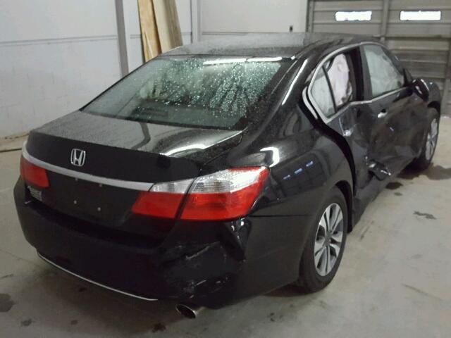 1HGCR2F34FA183049 - 2015 HONDA ACCORD LX BLACK photo 4