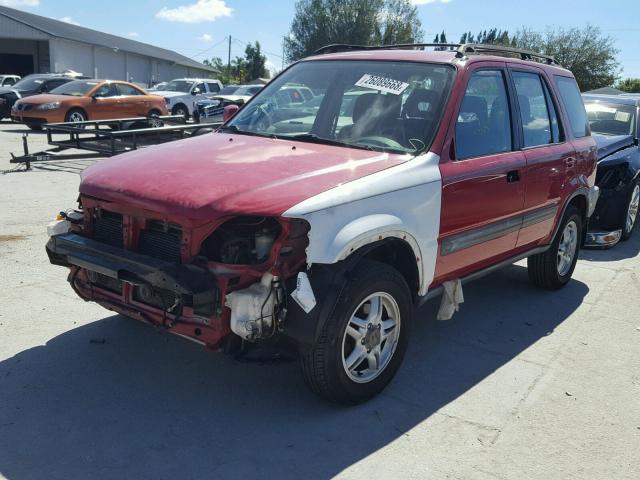 JHLRD1860YC050811 - 2000 HONDA CR-V EX RED photo 2