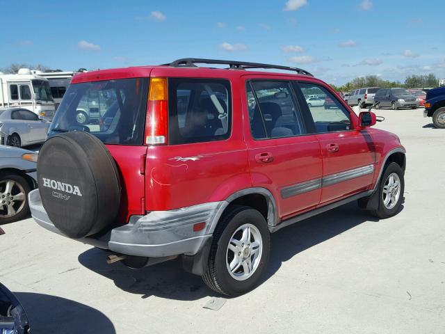 JHLRD1860YC050811 - 2000 HONDA CR-V EX RED photo 4