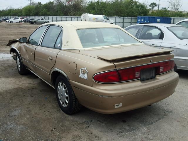 2G4WS52J1Y1229208 - 2000 BUICK CENTURY CU GOLD photo 3