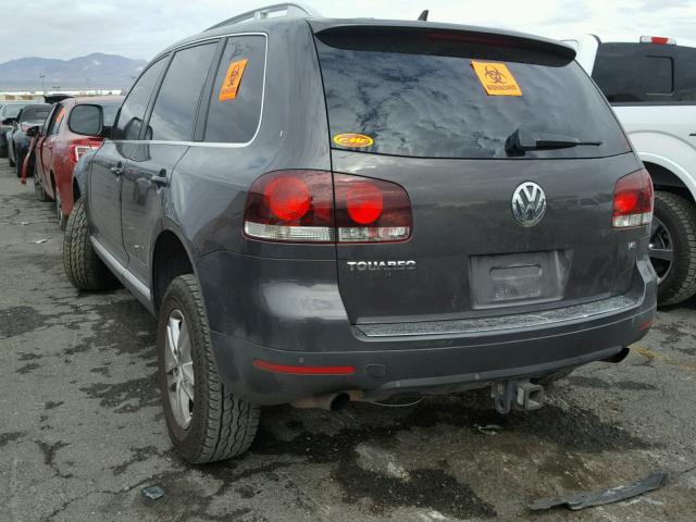 WVGBE77L88D023318 - 2008 VOLKSWAGEN TOUAREG 2 CHARCOAL photo 3