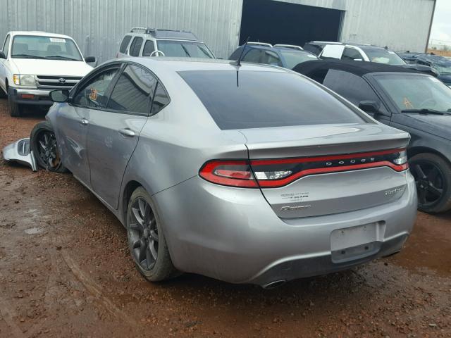 1C3CDFFH3GD796185 - 2016 DODGE DART SXT S SILVER photo 3