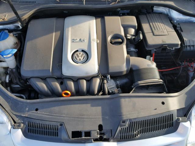 WVWDA71K88W085380 - 2008 VOLKSWAGEN RABBIT SILVER photo 7