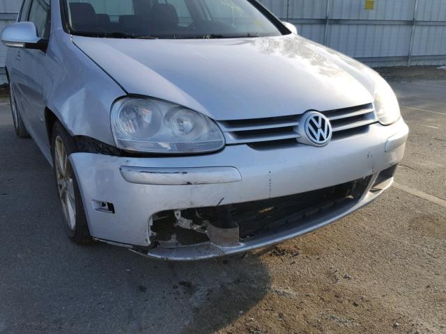 WVWDA71K88W085380 - 2008 VOLKSWAGEN RABBIT SILVER photo 9