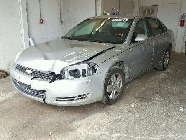 2G1WB58K869146418 - 2006 CHEVROLET IMPALA LS SILVER photo 2