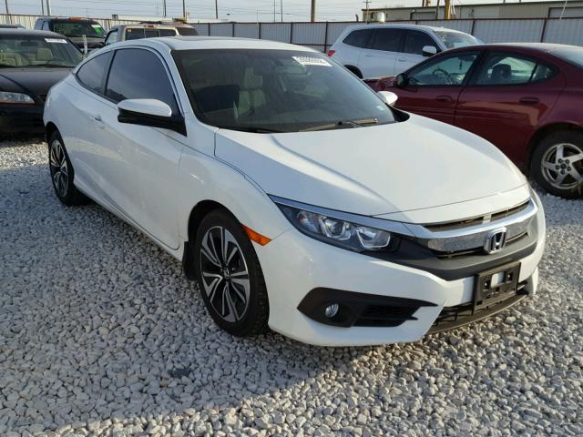 2HGFC3B35GH355327 - 2016 HONDA CIVIC EX თეთრი ფოტო 1