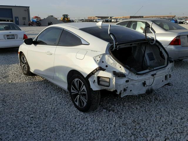 2HGFC3B35GH355327 - 2016 HONDA CIVIC EX WHITE photo 3