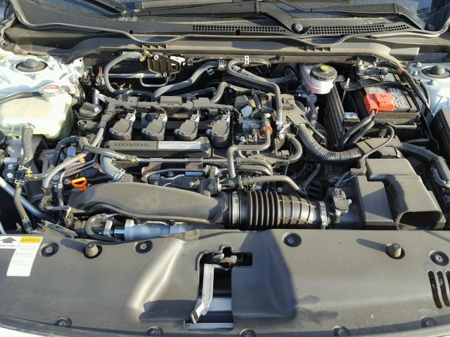 2HGFC3B35GH355327 - 2016 HONDA CIVIC EX თეთრი ფოტო 7