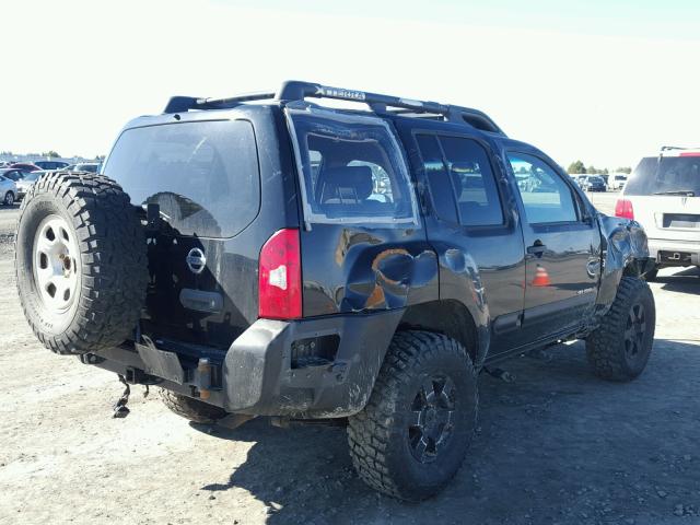 5N1AN08W26C526227 - 2006 NISSAN XTERRA OFF BLACK photo 4